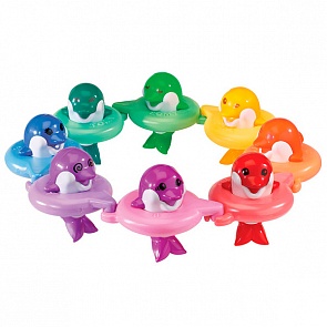 Игрушка для ванной «Друзья-дельфины» (Tomy, e6528)